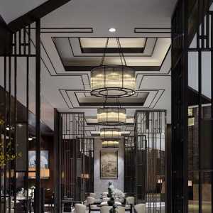 中式古典主义的情怀,国赫澜山中式风格20575平米五居室装修设计