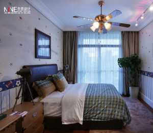 中式风格200平米四居卧室装修效果图