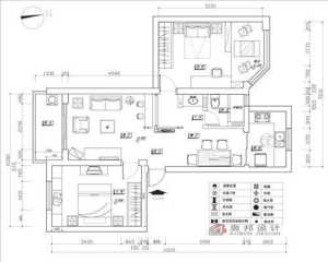 简单,合景叠翠峰日韩风格88平米三居室装修设计图片