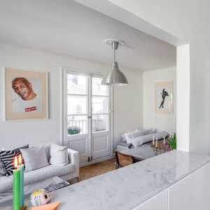 现代简约风格两居室客厅装饰装修效果图