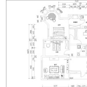 20万以上140平米以上欧式三居室装修效果图,26万全包三房欧式风格