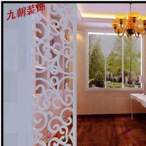 中式古典三居室客厅壁纸装修效果图