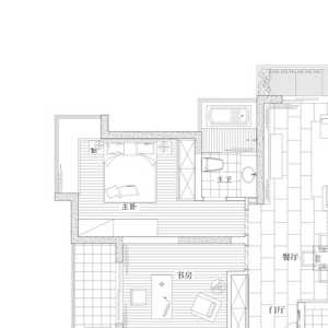 二居室80平方房屋装修效果图