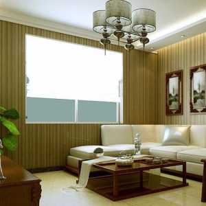 现代美式客厅装修如何选择地板颜色简约大气