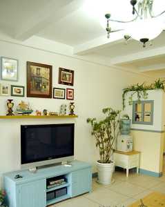现代家庭小客厅装修风格效果图