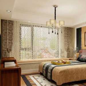 现代卧室装饰设计大床装修效果图