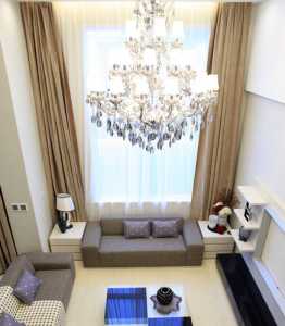 北京现代小户型客厅卧室简约装修