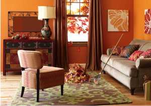 现代简约窗帘颜色搭法谁了解三居室客厅装修技巧有什么