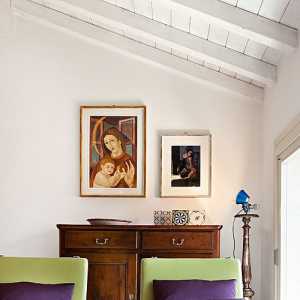 简约欧式风格客厅沙发背景墙装修效果图