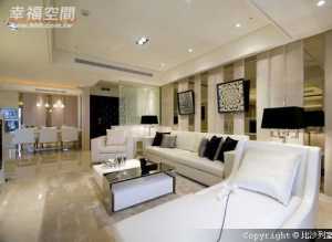 北京美式风格装修客厅
