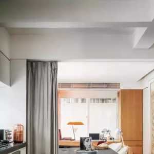 美式现代三居室卧室吊顶装修效果图